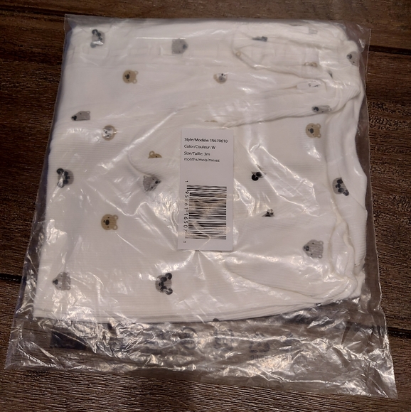 NWT 2-Way Zip Cotton Sleep & Play - 3M - Picture 2 of 2